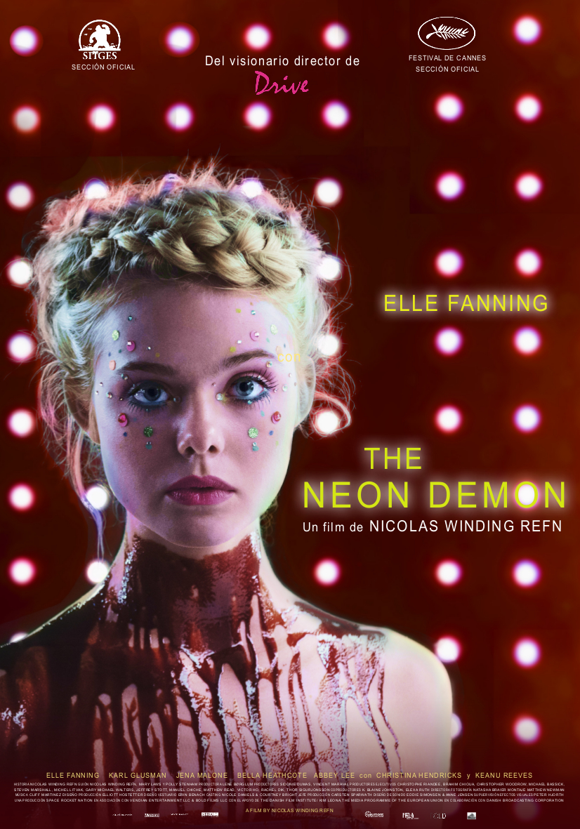 Cartel de The Neon Demon
