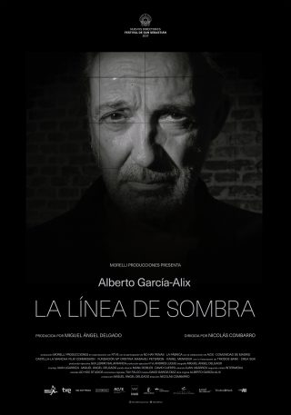 Cartel de Alberto García-Alix. La línea de sombra